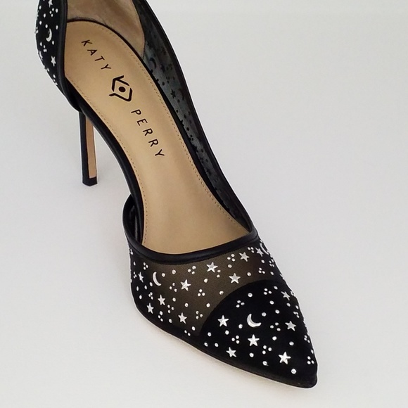 Katy Perry Shoes - Katy Perry Women's The Anne Black Mesh/Nappa 9 M